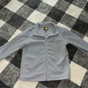 Bass Pro Shops Kids Light Gray Fleece Jacket